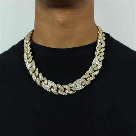 gucci chain cheap|men's gucci link gold chain.